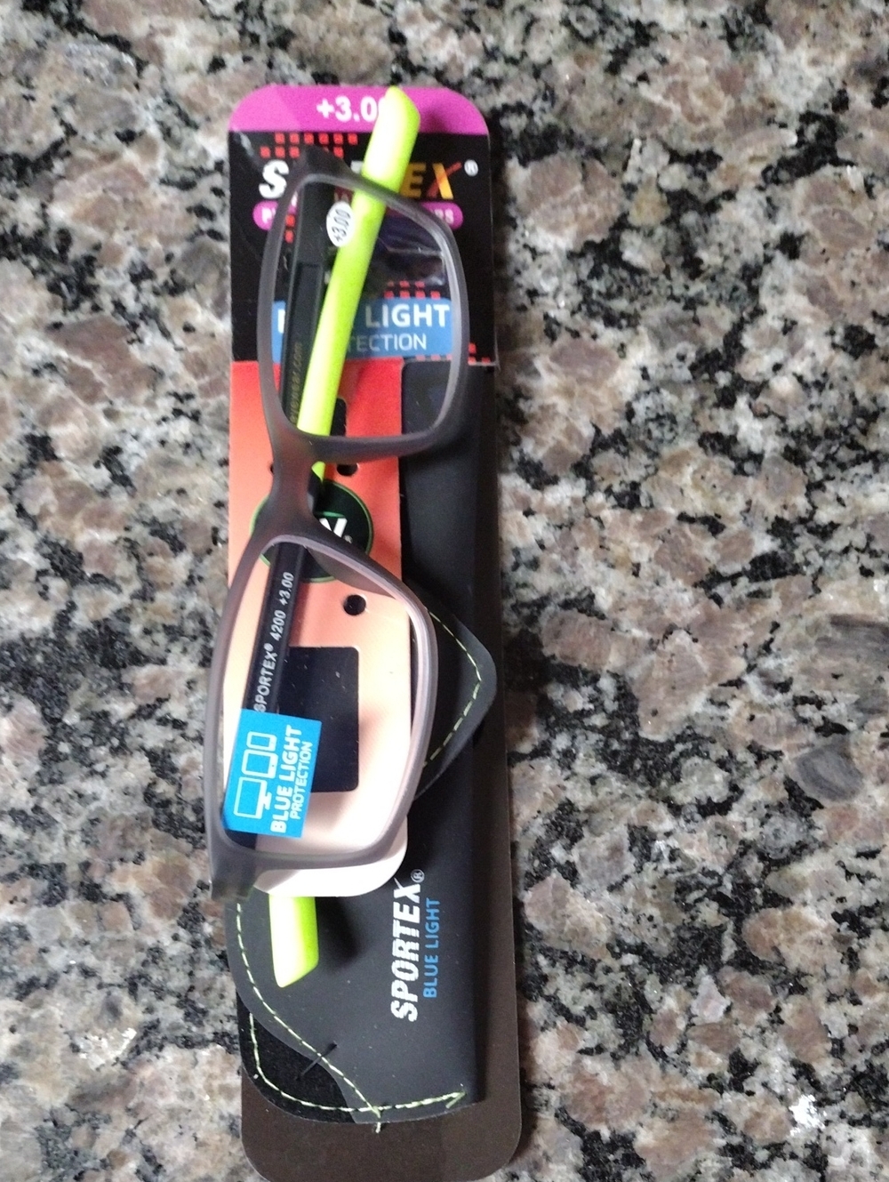 Blue Light Reading Glasses - Black & Neon Yellow